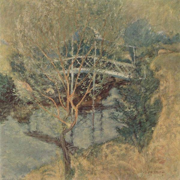 John Henry Twachtman The White Bridge,